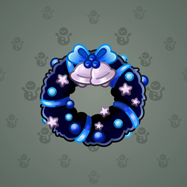 NFT-подарок Winter Wreath Starry Night