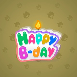 B-Day Candle #137045