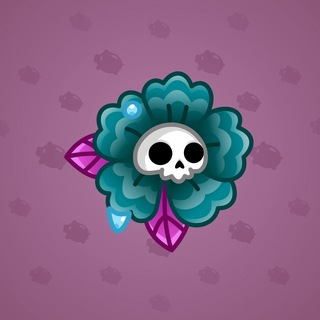 Skull Flower #12898