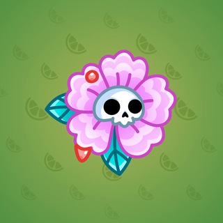 Skull Flower #17241