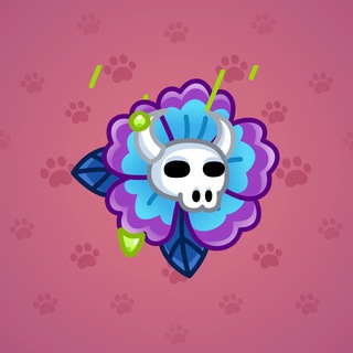 Skull Flower #12958