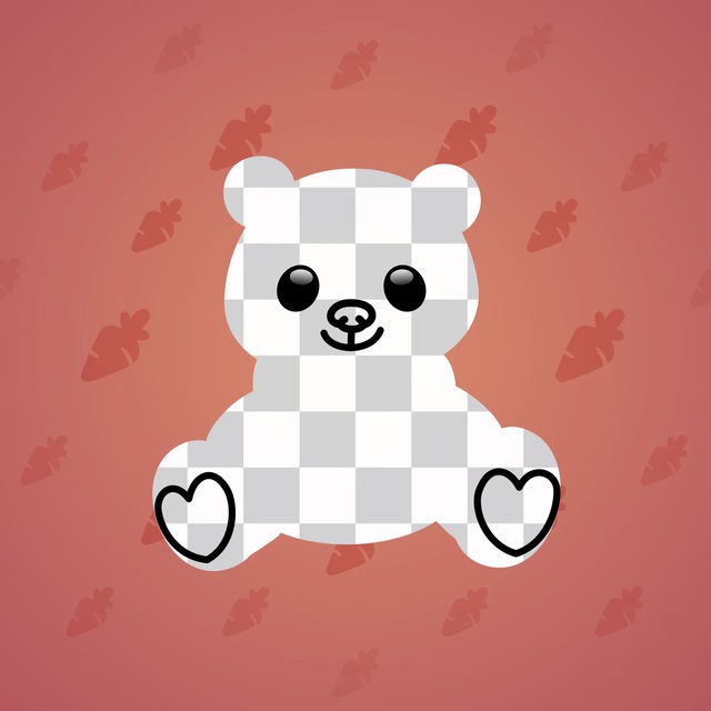 NFT-подарок Toy Bear Bearly Visible