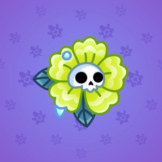 Skull Flower #5053
