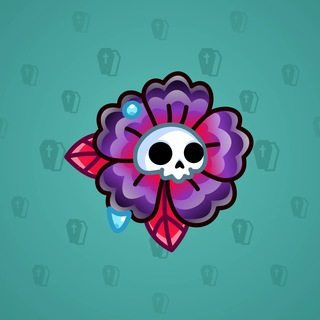 Skull Flower #6348