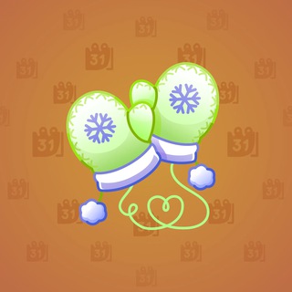 Snow Mittens #3458