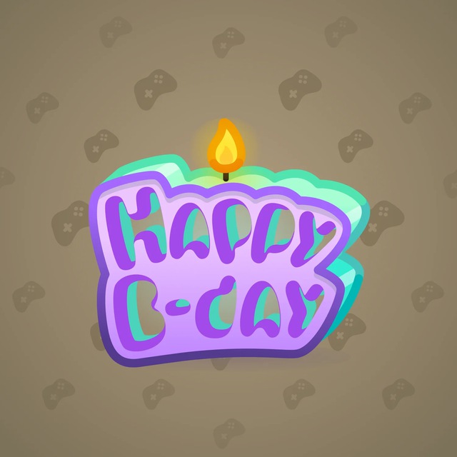 NFT-подарок B-Day Candle Poltergeist