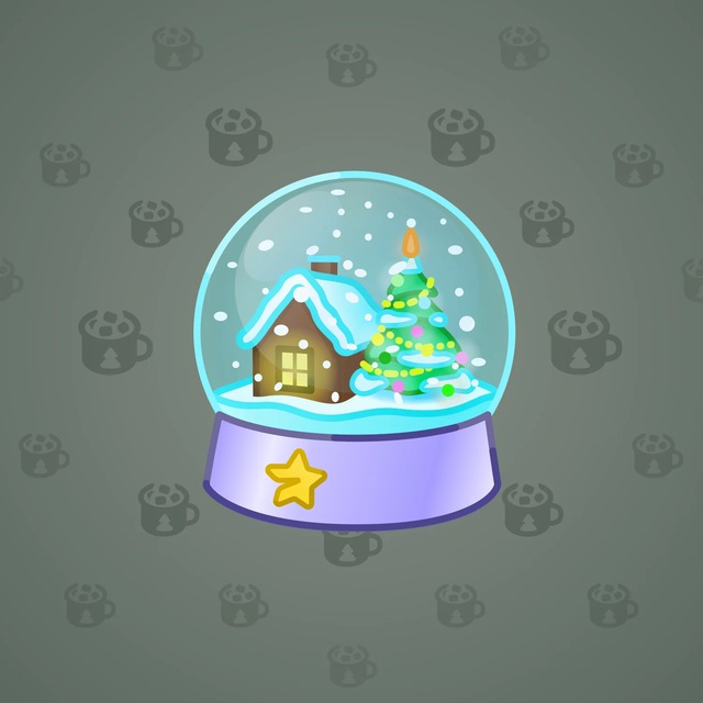 NFT-подарок Snow Globe Lavender