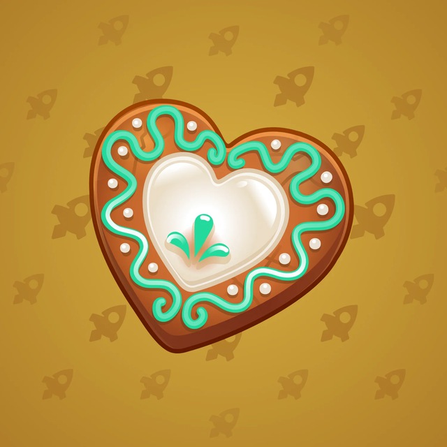 NFT-подарок Cookie Heart Mint Cream