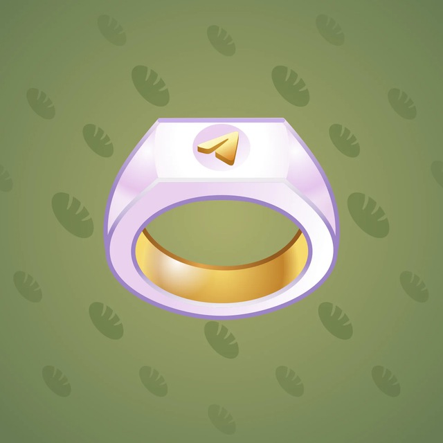 NFT-подарок Signet Ring Golden Pearl