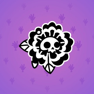 Skull Flower #7222