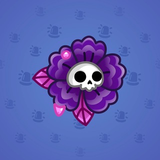 Skull Flower #9598