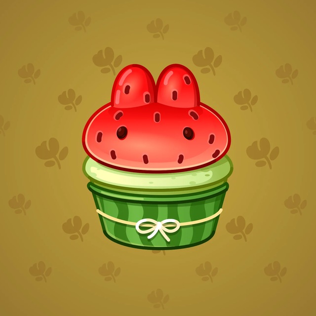 NFT-подарок Bunny Muffin Watermelon