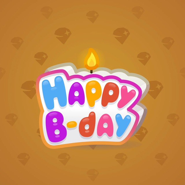 NFT-подарок B-Day Candle Best Wishes