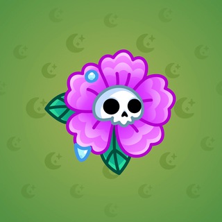 Skull Flower #13910