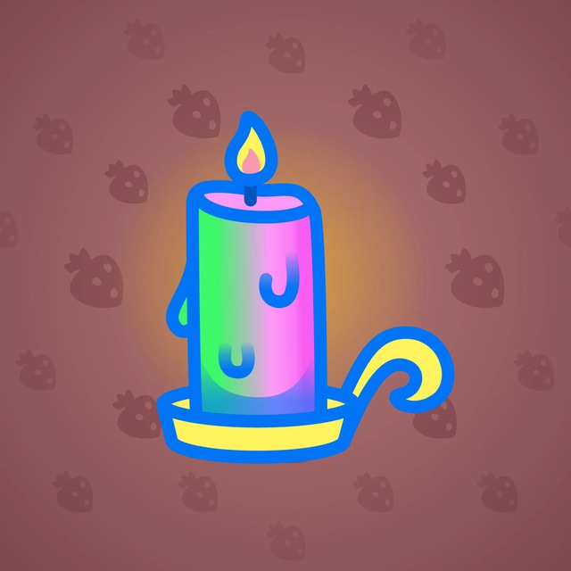 NFT-подарок Eternal Candle Pop Art