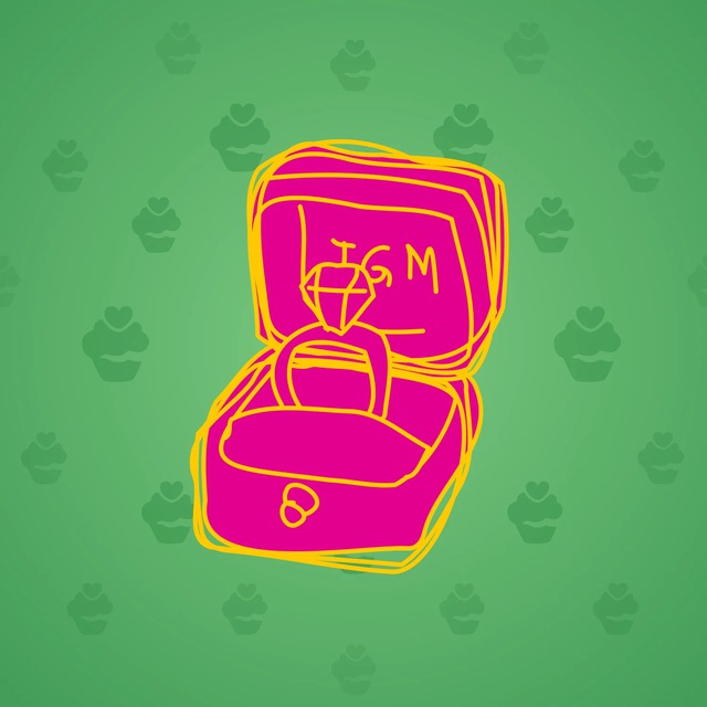 NFT-подарок Diamond Ring Doodle