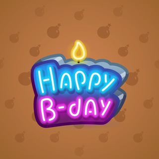 B-Day Candle #18321