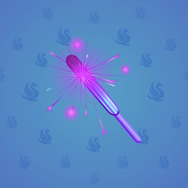 NFT-подарок Party Sparkler Violet Rave