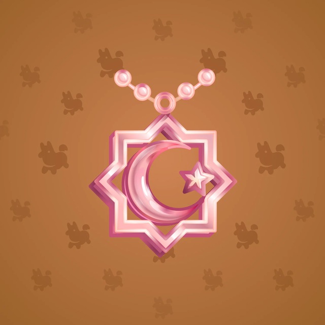NFT-подарок Moon Pendant Pearl Rose