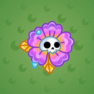 Skull Flower #11044