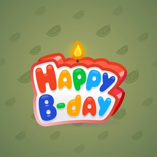 B-Day Candle #112411