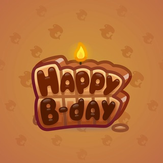 B-Day Candle #65829