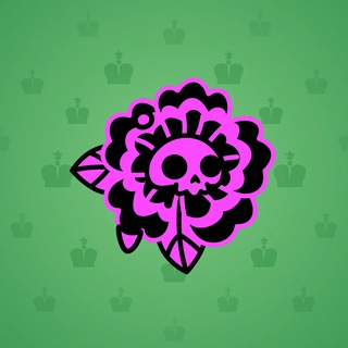 Skull Flower #3770