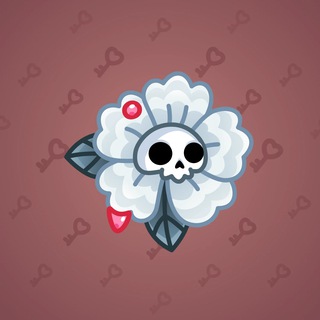 Skull Flower #14123