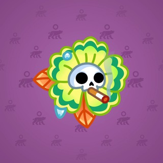 Skull Flower #18996