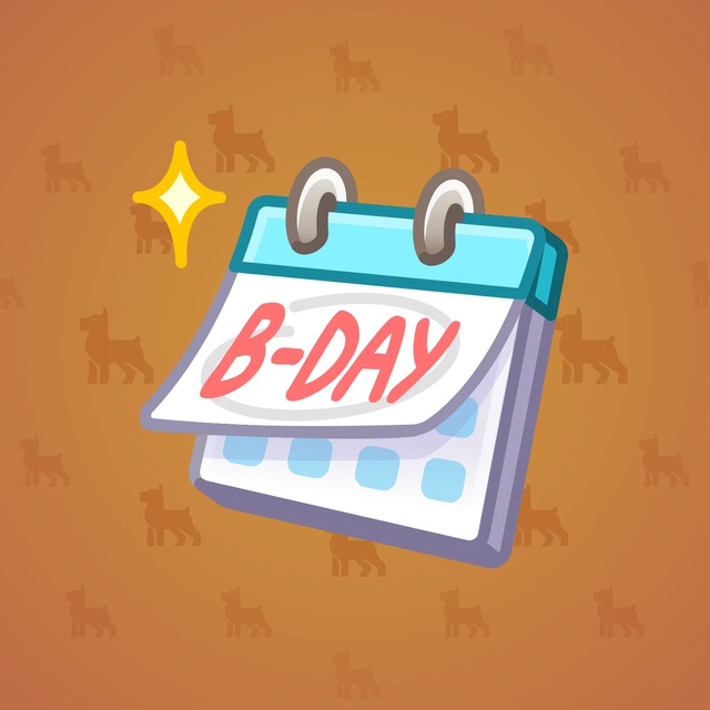 NFT-подарок Desk Calendar Basic Blue