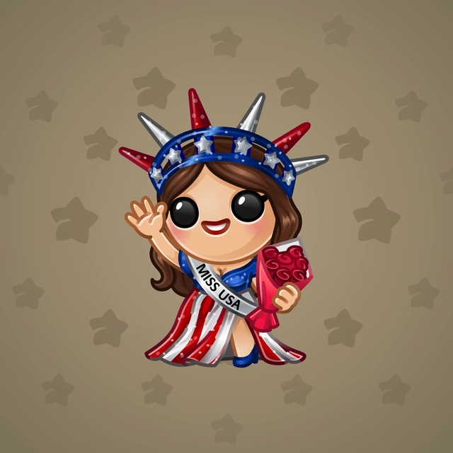 NFT-подарок Liberty Figure Miss USA