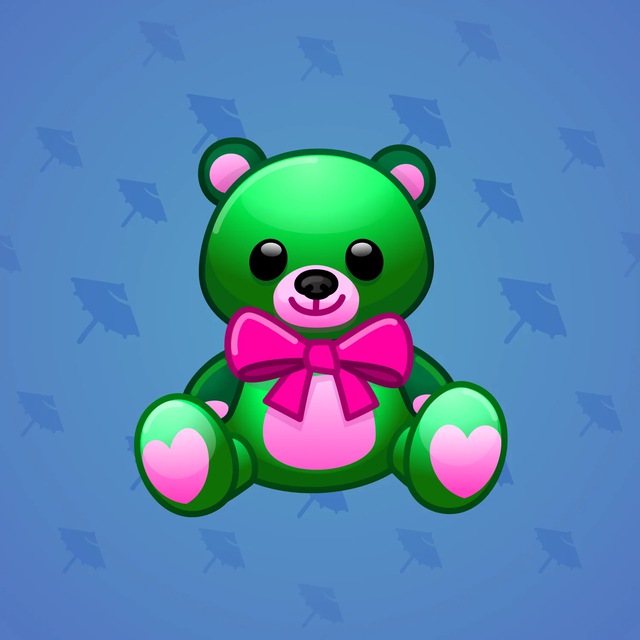 NFT-подарок Toy Bear Pink Cactus