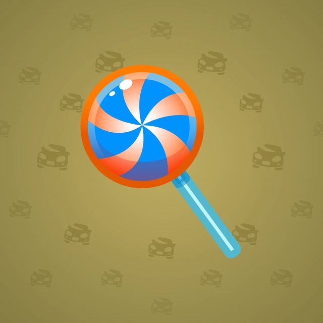 NFT-подарок Hypno Lollipop Orange Spin