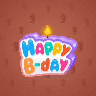 B-Day Candle #220300