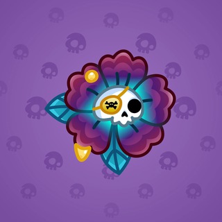 Skull Flower #11140