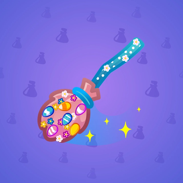 NFT-подарок Flying Broom Bunny Broom