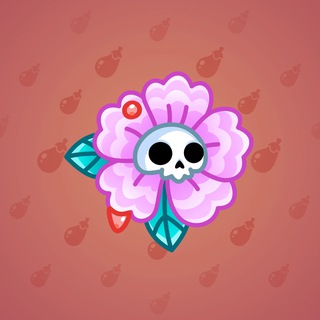 Skull Flower #2035
