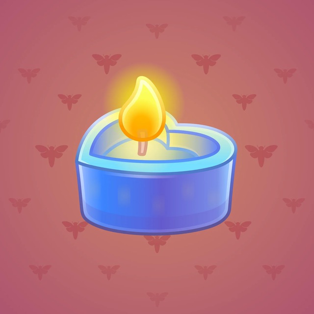 NFT-подарок Love Candle Ocean Breeze