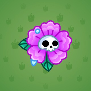 Skull Flower #14434