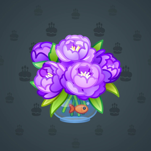NFT-подарок Lush Bouquet Fishbowl Vase