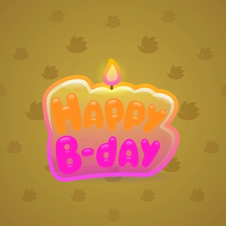 B-Day Candle #60724
