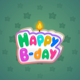 B-Day Candle #95787
