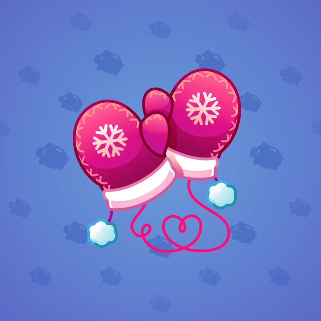 NFT-подарок Snow Mittens Cherry
