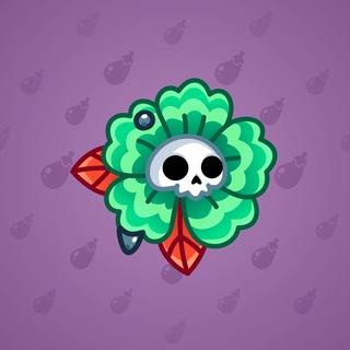 Skull Flower #13225
