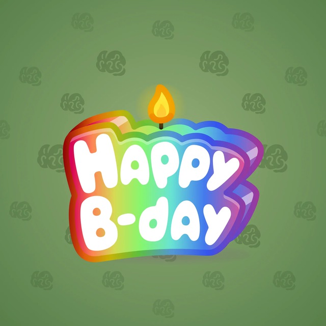 NFT-подарок B-Day Candle Shine On