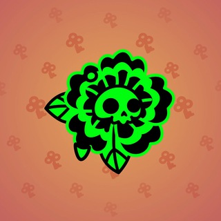 Skull Flower #3191