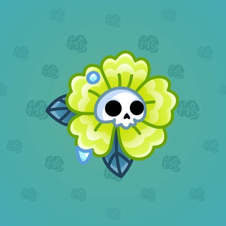 Skull Flower #13378