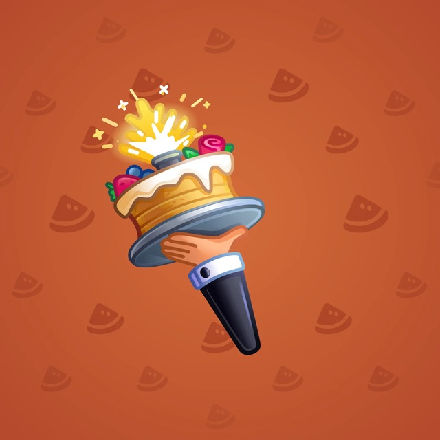 NFT-подарок Chill Flame Birthday Cake
