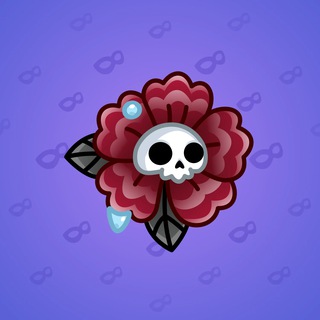Skull Flower #7263