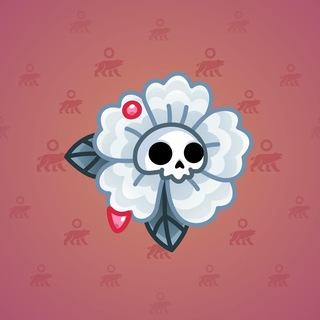 Skull Flower #17313